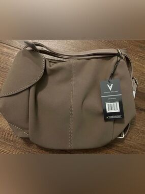 Vanessa Williams Taupe Sling Backpack - Elegant Everyday Bag